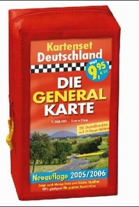 Cover: Deutschland: Die Generalkarte