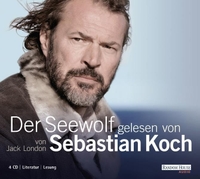 Buchcover: Jack London. Der Seewolf  - Gekürzte Lesung, 4 Audio-CDs. Random House Audio, München, 2009.
