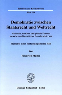 Cover: Demokratie zwischen Staatsrecht und Weltrecht