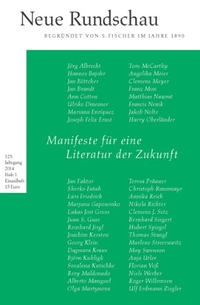 Cover: Manifeste für eine Literatur der Zukunft 