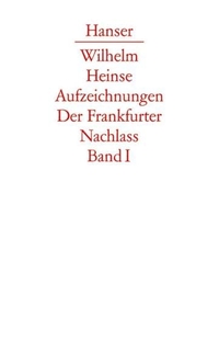 Cover: Die Aufzeichnungen 1768 bis 1783
