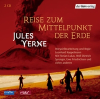 Buchcover: Jules Verne. Die Reise zum Mittelpunkt der Erde - 2 CDs. DHV - Der Hörverlag, München, 2006.