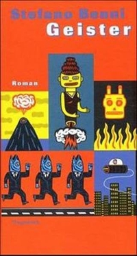 Cover: Stefano Benni. Geister - Roman. Klaus Wagenbach Verlag, Berlin, 2001.