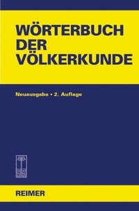 Cover: Wörterbuch der Völkerkunde