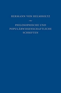 Cover: Philosophische und populärwissenschaftliche Schriften