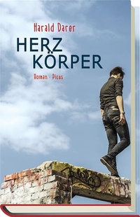 Buchcover: Harald Darer. Herzkörper. Picus Verlag, Wien, 2015.