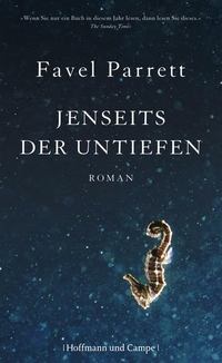 Buchcover: Favel Parrett. Jenseits der Untiefen - Roman. Hoffmann und Campe Verlag, Hamburg, 2013.