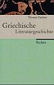 Cover: Thomas Paulsen. Geschichte der griechischen Literatur. Reclam Verlag, Stuttgart, 2004.