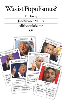 Buchcover: Jan-Werner Müller. Was ist Populismus? - Ein Essay. Suhrkamp Verlag, Berlin, 2016.
