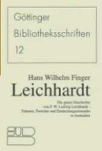 Cover: Leichhardt