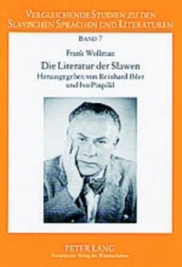 Buchcover: Frank Wollmann. Die Literatur der Slawen. Peter Lang Verlag, Frankfurt am Main, 2003.
