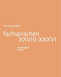 Cover: fachsprachen XXVIII-XXXVI
