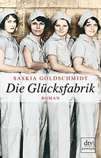 Buchcover: Saskia Goldschmidt. Die Glücksfabrik - Roman. dtv, München, 2014.