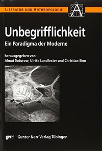 Buchcover: Unbegrifflichkeit - Ein Paradigma der Moderne. Gunter Narr Verlag, Tübingen, 2004.