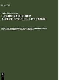 Cover: Bibliografie der alchemistischen Literatur