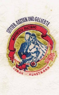 Buchcover: Margherita Giacobino. Götter, Gatten und Geliebte - Roman. Antje Kunstmann Verlag, München, 2001.