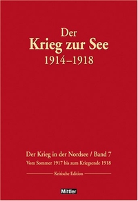 Cover: Der Krieg zur See, 1914 - 1918