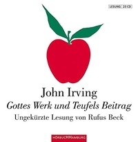 Buchcover: John Irving. Gottes Werk und Teufels Beitrag - 23 CDs. Gelesen von Rufus Beck. Hörbuch Hamburg, Hamburg, 2008.