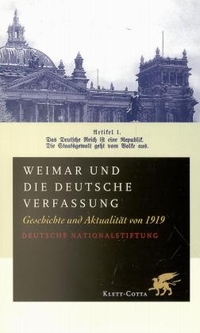 Cover: Weimar und die deutsche Verfassung