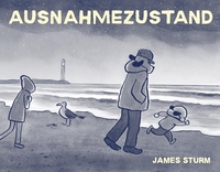 Buchcover: James Sturm. Ausnahmezustand. Reprodukt Verlag, Berlin, 2020.