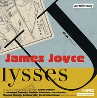 Buchcover: James Joyce. Ulysses - Hörspiel. 23 CDs. DHV - Der Hörverlag, München, 2012.