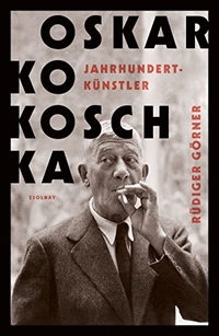 Buchcover: Rüdiger Görner. Oskar Kokoschka - Jahrhundertkünstler. Zsolnay Verlag, Wien, 2018.