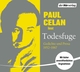 Cover: Paul Celan. Todesfuge - Gedichte und Prosa 1952-1967. 2 CDs. DHV - Der Hörverlag, München, 2020.
