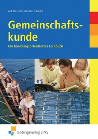 Buchcover: Gemeinschaftskunde - Ein handlungsorientiertes Lehrbuch. Stam Verlag, Köln, 1999.