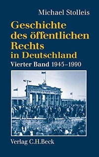 Cover: Geschichte des öffentlichen Rechts in Deutschland