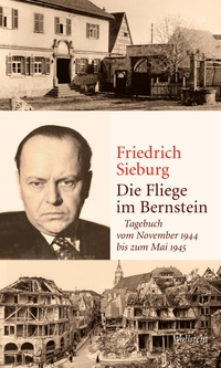 Cover: Friedrich Sieburg. Die Fliege im Bernstein - Tagebuch vom November 1944 bis zum Mai 1945. Wallstein Verlag, Göttingen, 2022.