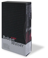 Cover: Bernhard Echte (Hg.). Robert Walser in Biel - Texte über Biel. Mit 2 CDs. Nimbus Verlag, Wädenswil, 2002.
