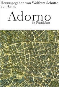 Cover: Adorno in Frankfurt