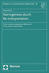 Cover: Normgenese durch Re-Interpretation