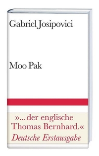 Buchcover: Gabriel Josipovici. Moo Pak. Suhrkamp Verlag, Berlin, 2010.