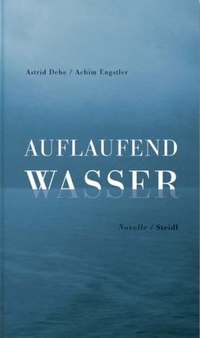 Buchcover: Astrid Dehe / Achim Engstler. Auflaufend Wasser - Novelle. Steidl Verlag, Göttingen, 2013.