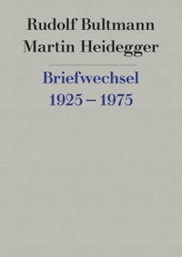 Cover: Rudolf Bultmann / Martin Heidegger: Briefwechsel