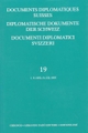 Cover: Diplomatische Dokumente der Schweiz / Documents diplomatics Suisses 1945-1961 / Documenti diplomatici Svizzeri 1945-1961