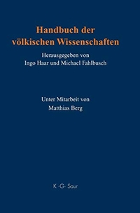 Cover: Handbuch der völkischen Wissenschaften