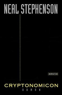 Buchcover: Neal Stephenson. Cryptonomicon - Roman. Manhattan Verlag, München, 2001.