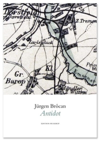 Cover: Jürgen Brocan. Antidot - Gedichte. Edition Rugerup, Berlin, 2012.