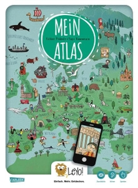 Buchcover: Yayo Kawamura / Volker Präkelt. LeYo!: Mein Atlas - (Ab 4 Jahre). Carlsen Verlag, Hamburg, 2014.