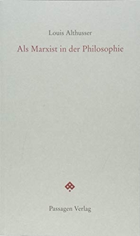 Cover: Als Marxist in der Philosophie
