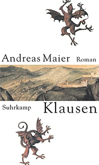 Buchcover: Andreas Maier. Klausen - Roman. Suhrkamp Verlag, Berlin, 2002.