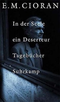 Buchcover: E.M. Cioran. Cahiers 1957 - 1972. Suhrkamp Verlag, Berlin, 2001.