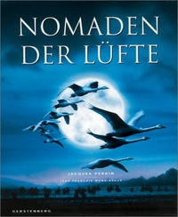 Buchcover: Jacques Perrin. Nomaden der Lüfte. Gerstenberg Verlag, Hildesheim, 2002.