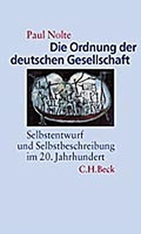 Cover: Die Ordnung der deutschen Gesellschaft