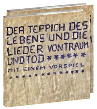 Buchcover: Stefan George. Der Teppich des Lebens und die Lieder von Traum und Tod mit einem Vorspiel - Zwei Bände. Klett-Cotta Verlag, Stuttgart, 2004.