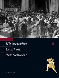 Buchcover: Historisches Lexikon der Schweiz - Band 6: Von Haab bis Juon. Schwabe Verlag, Basel, 2007.