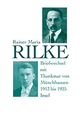 Cover: Rainer Maria Rilke. Briefwechsel mit Thankmar von Münchhausen - 1913 bis 1925. Insel Verlag, Berlin, 2004.