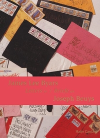 Buchcover: James Lee Byars. Briefe an Joseph Beuys. Hatje Cantz Verlag, Berlin, 2000.